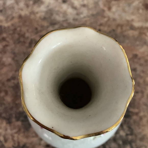 Golden Crown E & R Bavarian Vase Roses - Picture 3 of 4